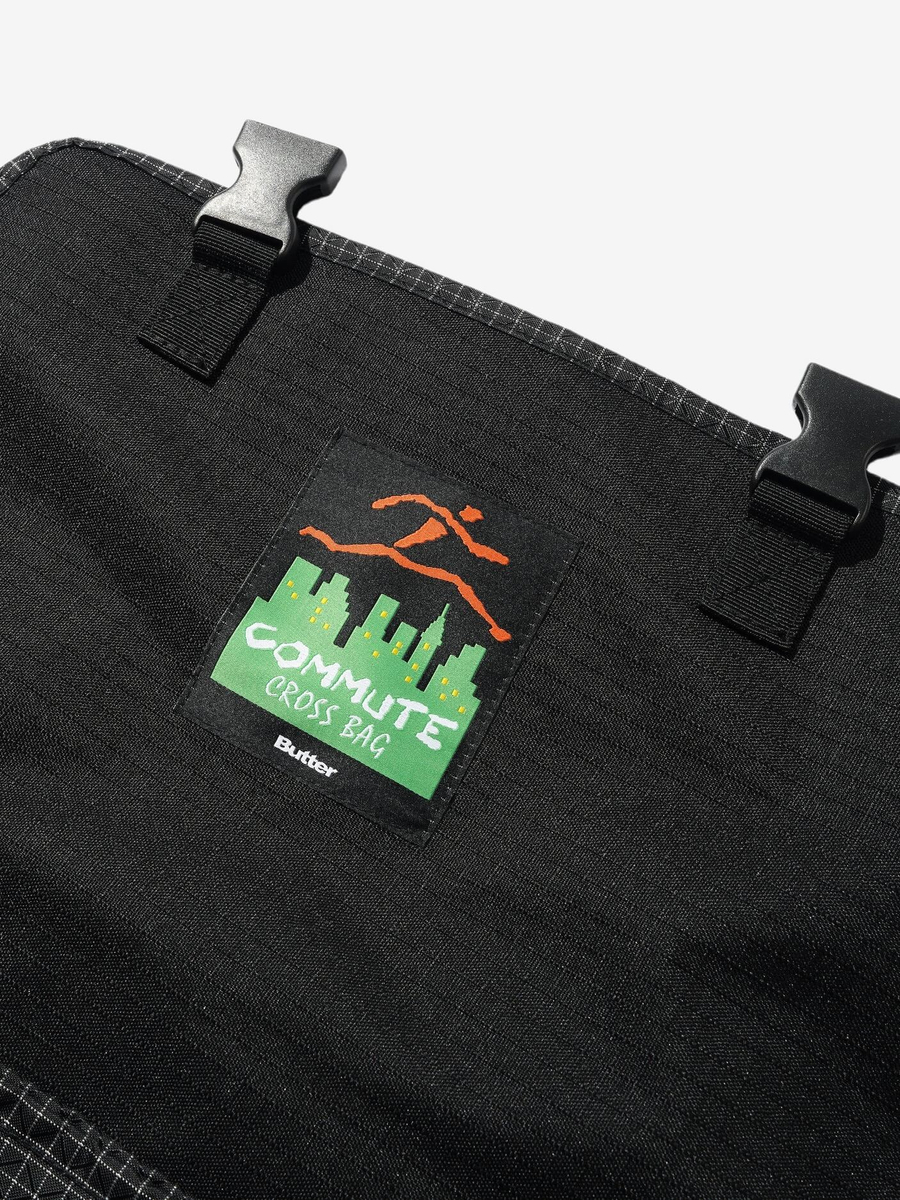 BUTTER GOODS — Сумка Commute Side Bag Black