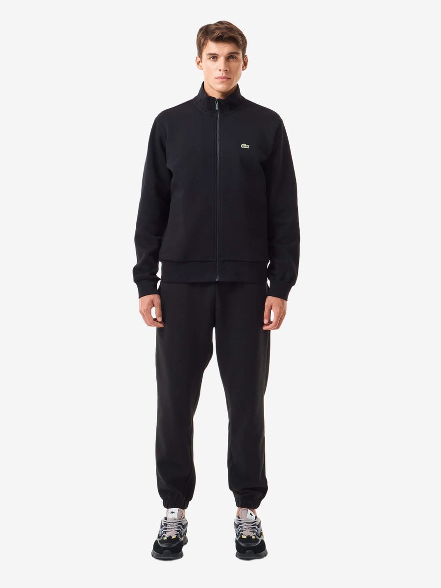 LACOSTE — Свитшот Cardigan Full Zip Fleece Black
