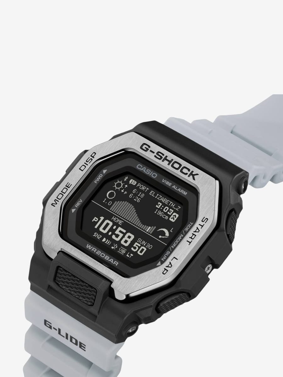 CASIO — Часы G-SHOCK Bluetooth GBX-100TT-8 Light Blue/Black