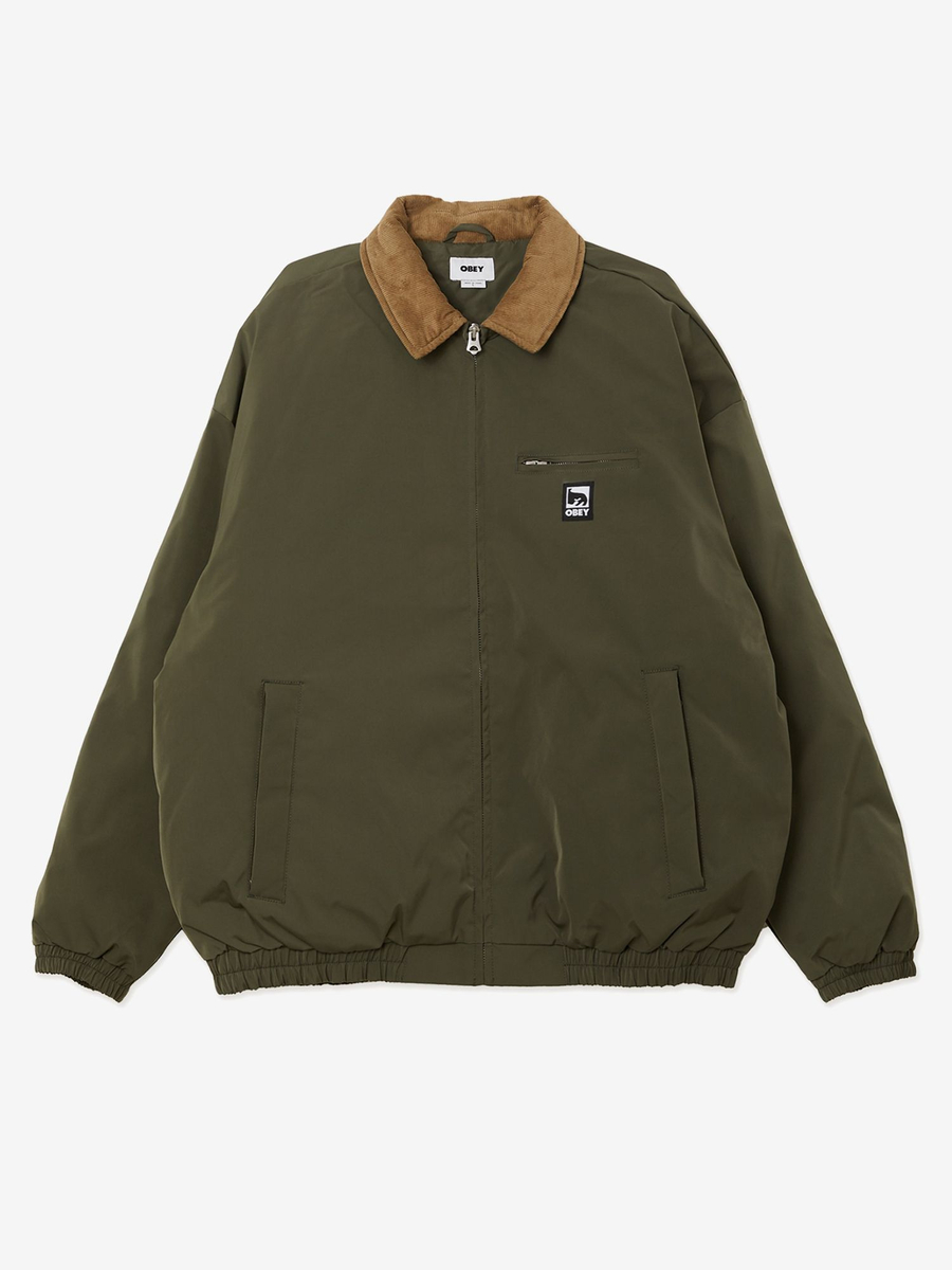 OBEY — Куртка Elysian Jacket Grape Leaf