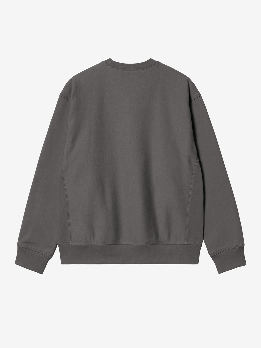 CARHARTT WIP — Свитшот American Script Graphite