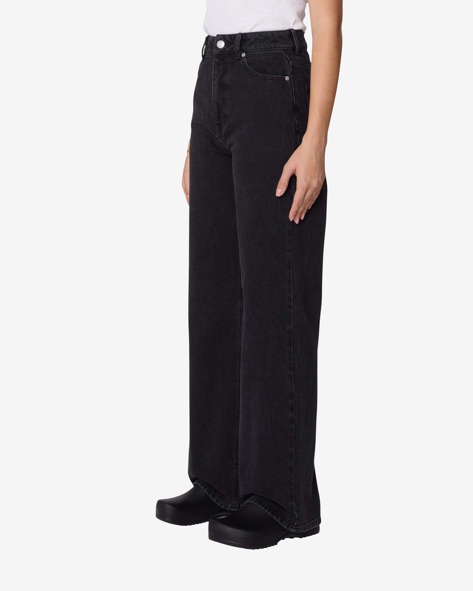 OBEY — Джинсы W Errand II Highwaist Denim Black Ash