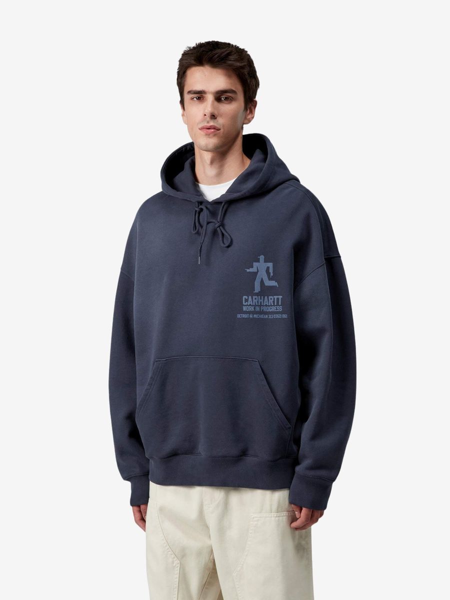 CARHARTT WIP — Худи Hooded Distance Sweat Jupiter (Stone Dyed)