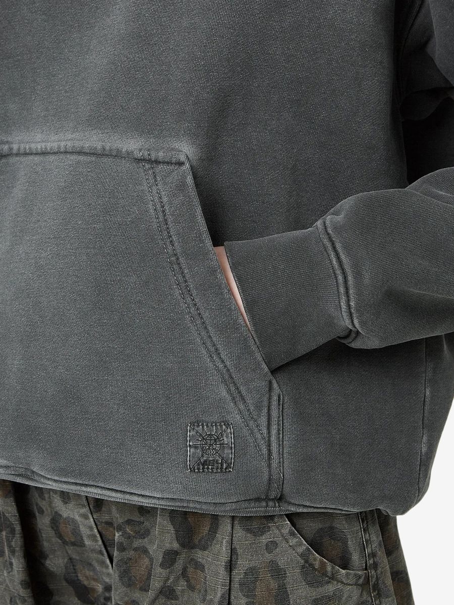 МЕЧ — Худи HD Heavy Garment Dyed Grey