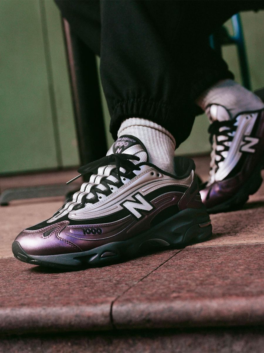 NEW BALANCE — Кроссовки M1000 Dark Ice/Wine Burgundy