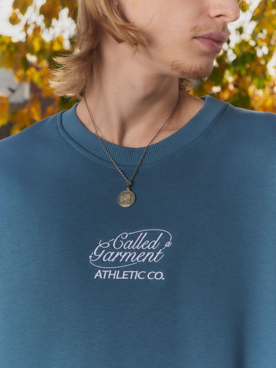 CALLED A GARMENT — Свитшот Athletic Sweat Деним