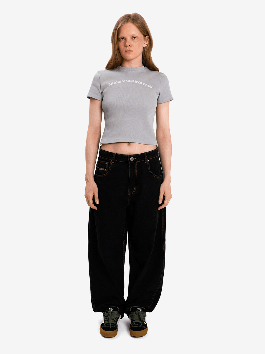 DISSIDENT — Футболка BHC Arch Baby Tee Light Grey