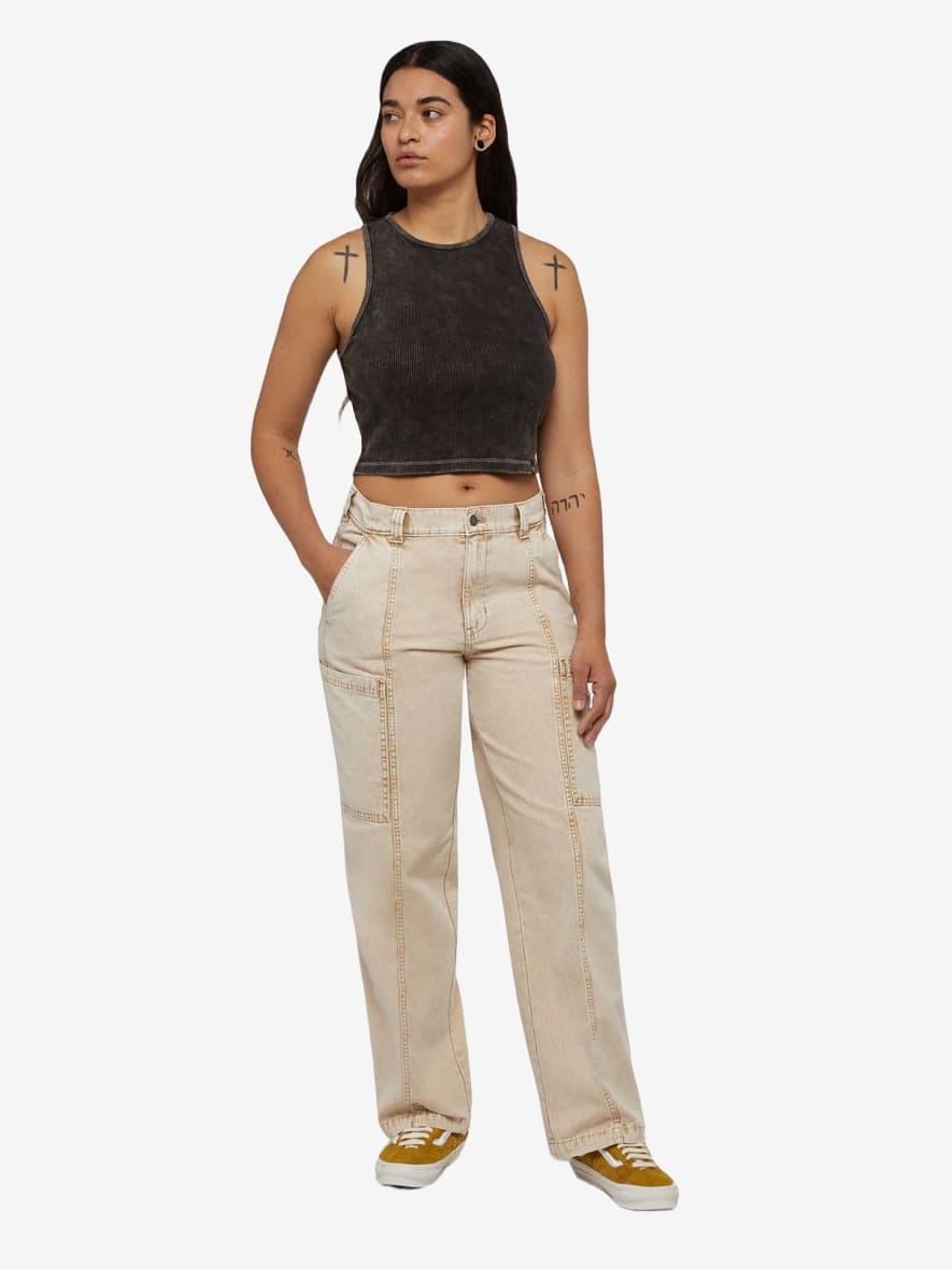 DICKIES — Штаны W Newington Washed Sandstone