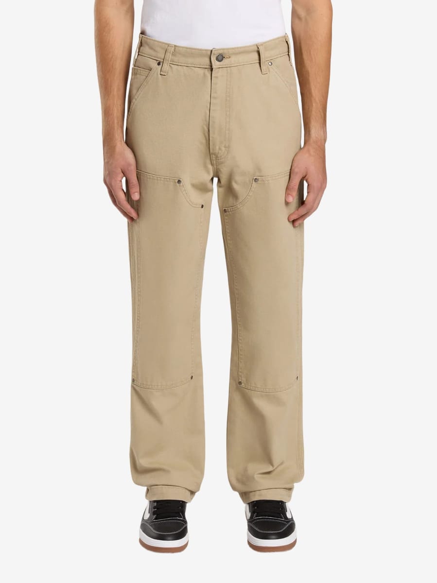 DICKIES — Штаны Duck Canvas Utility Pants Stone Washed Desert Sand