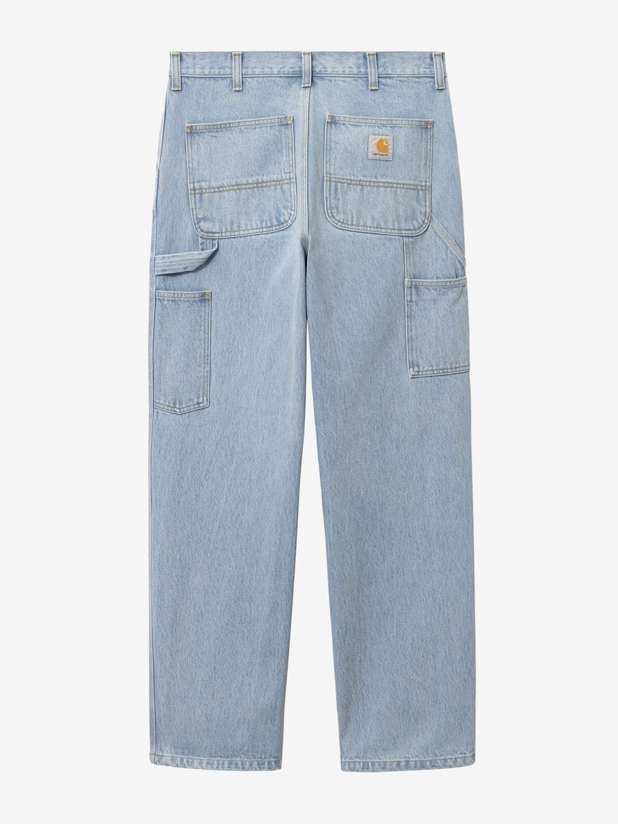 CARHARTT WIP — Джинсы Single Knee Blue (Heavy Stone Bleached)