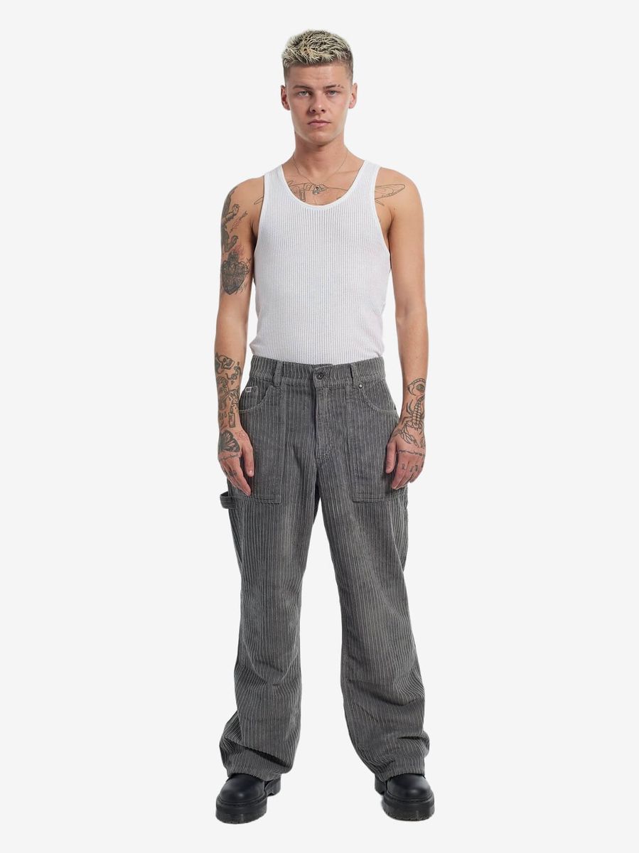 THE RAGGED PRIEST — Cord Skate Jeans Grey