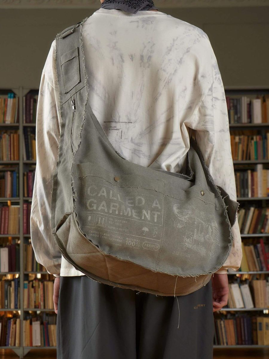 CALLED A GARMENT — Сумка Gary's House Bag Стальной Серый