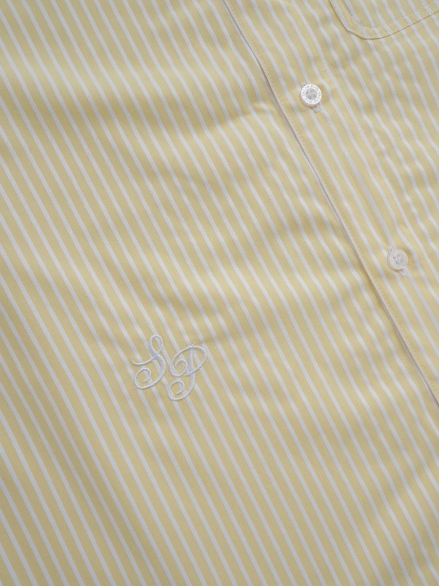 SAILOR PAUL — Рубашка Stripe Embroidery Желтый
