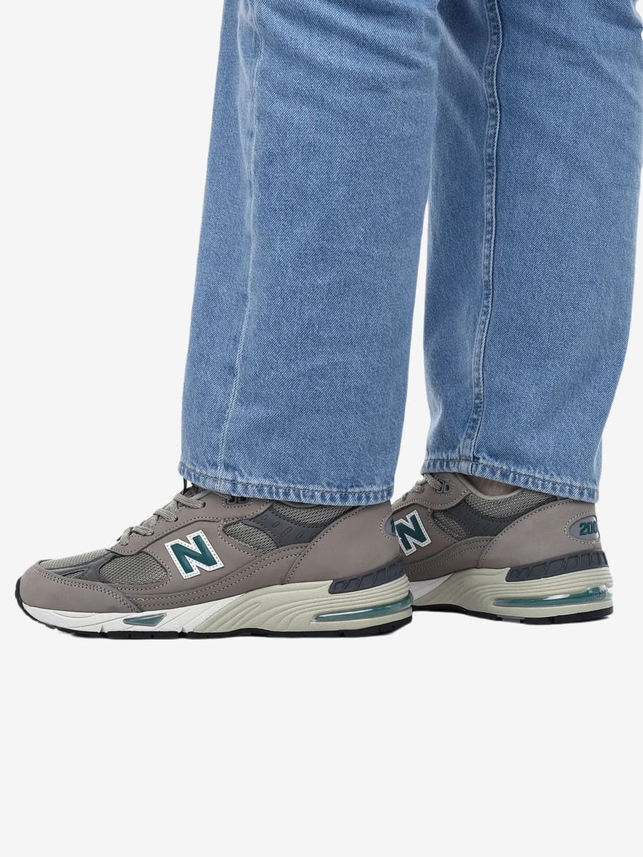 NEW BALANCE — Кроссовки 991 20th Anniversary Grey/Blue
