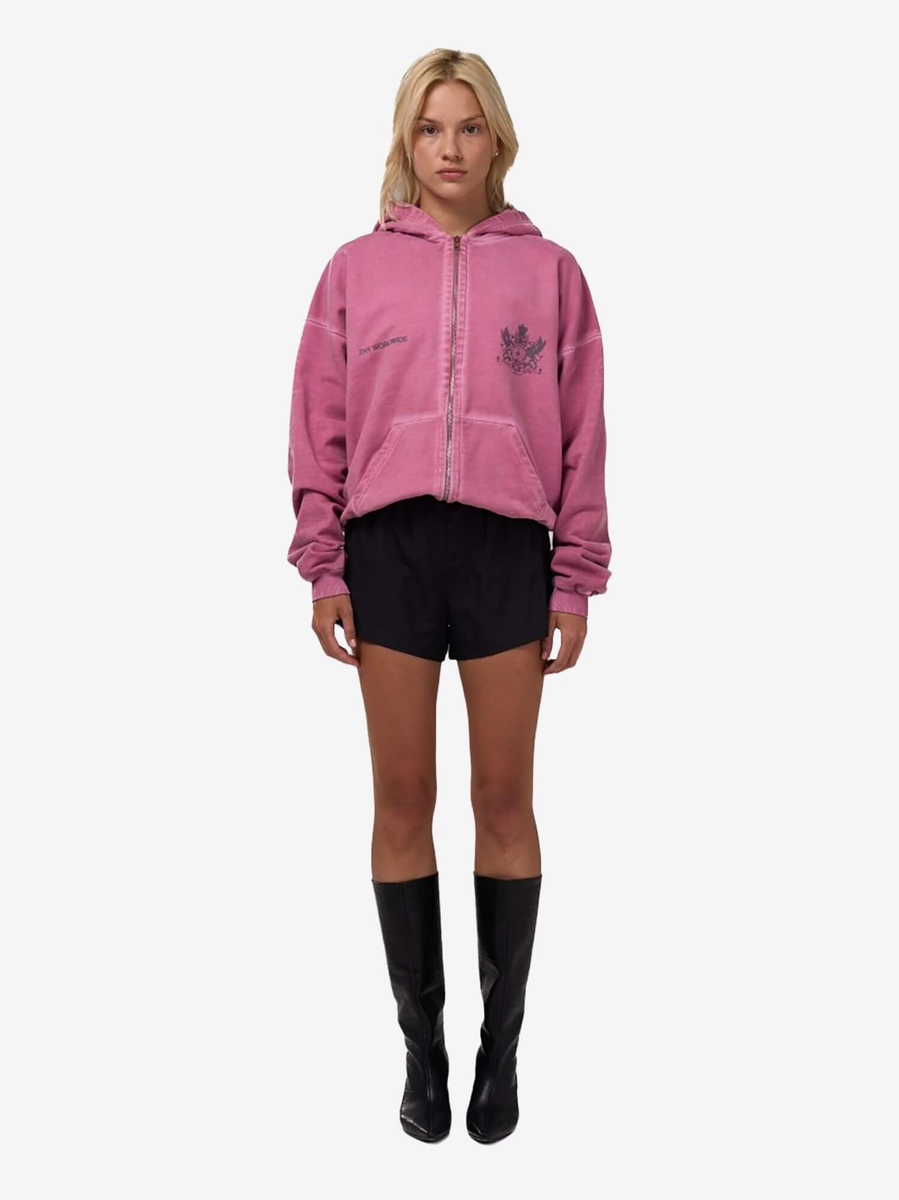 ZNY — Худи Zip ZNY Logo Pink