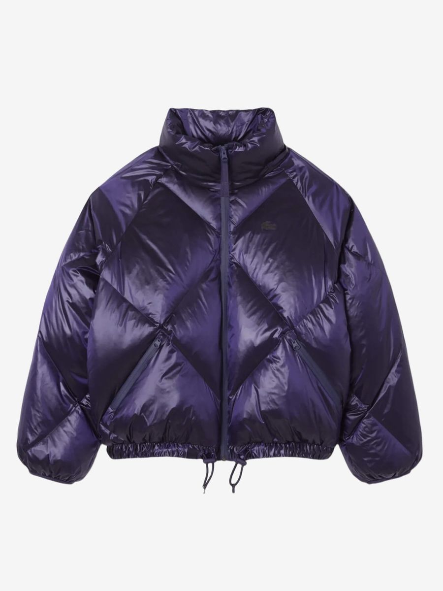 LACOSTE — Куртка W Oversized Puffer Cropped Violet