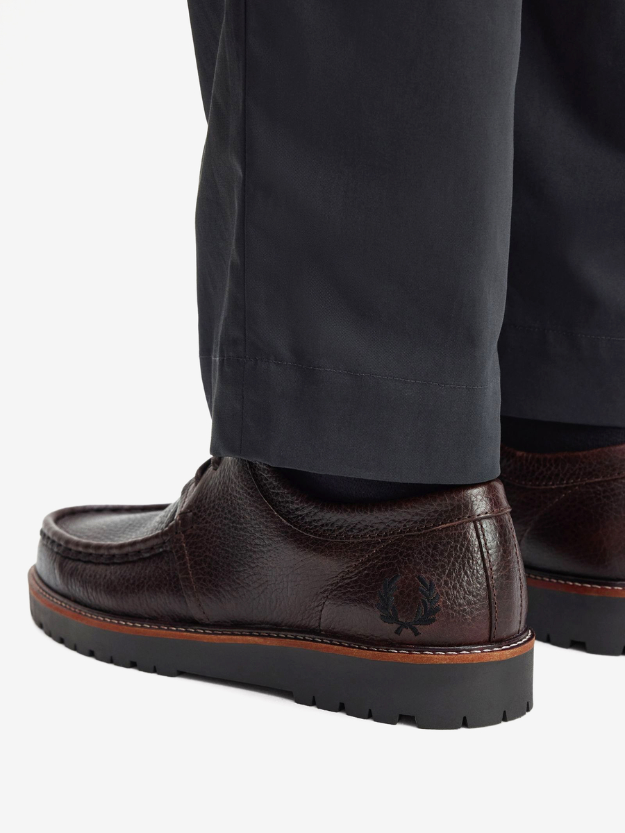 FRED PERRY — Туфли Leather Kenney Low Rich Brown