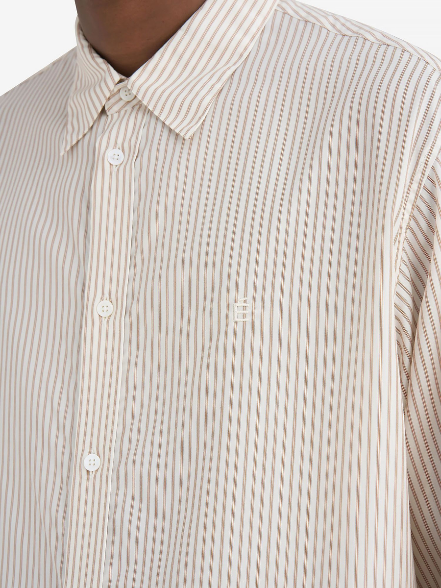 ÉTUDES STUDIO — Рубашка Relax Shirt E Striped Off White