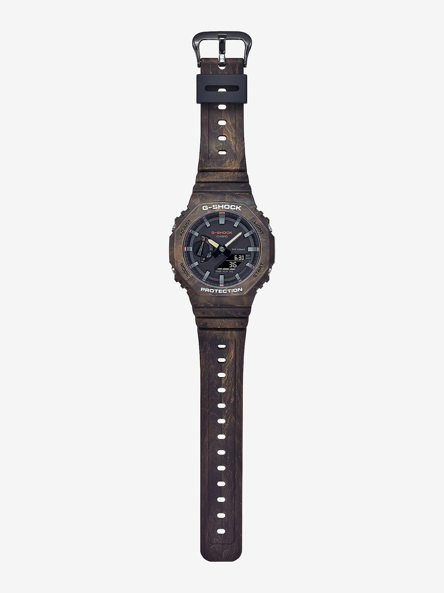 CASIO — Часы G-Shock GA-2100FR-5A Wood Brown Pattern