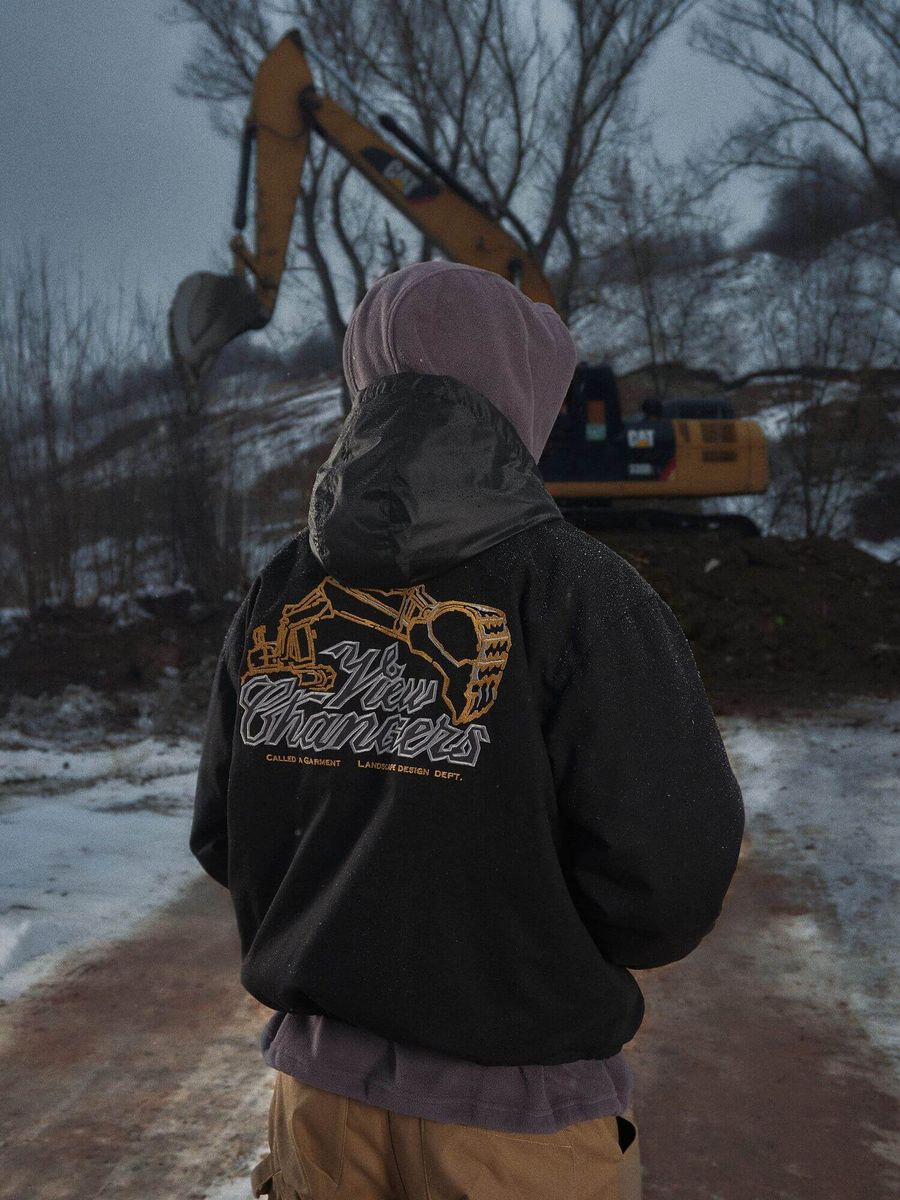CALLED A GARMENT — Куртка Landscape Dept. Jacket Черный