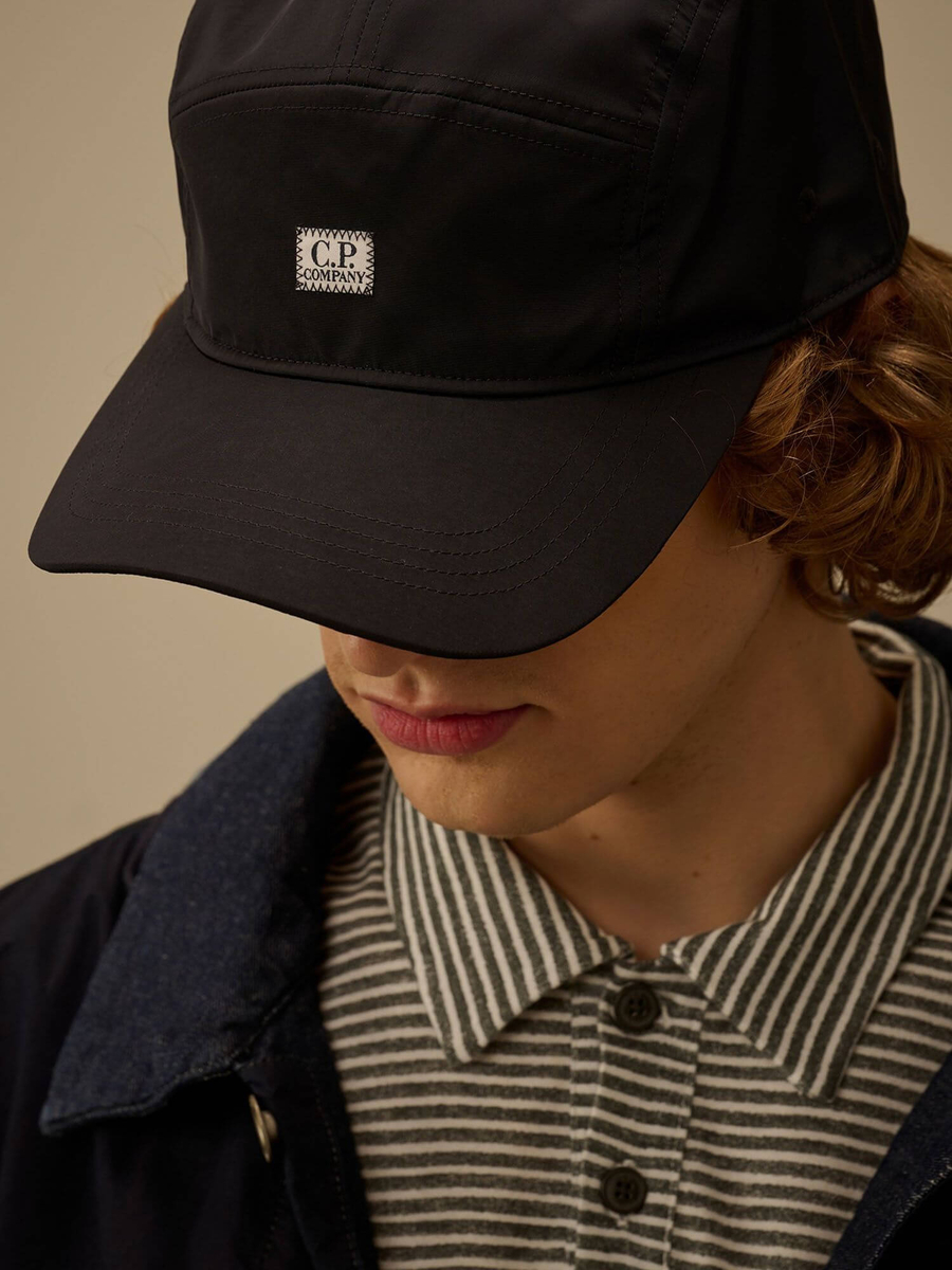 C.P. COMPANY — Кепка Chrome R Cap Black
