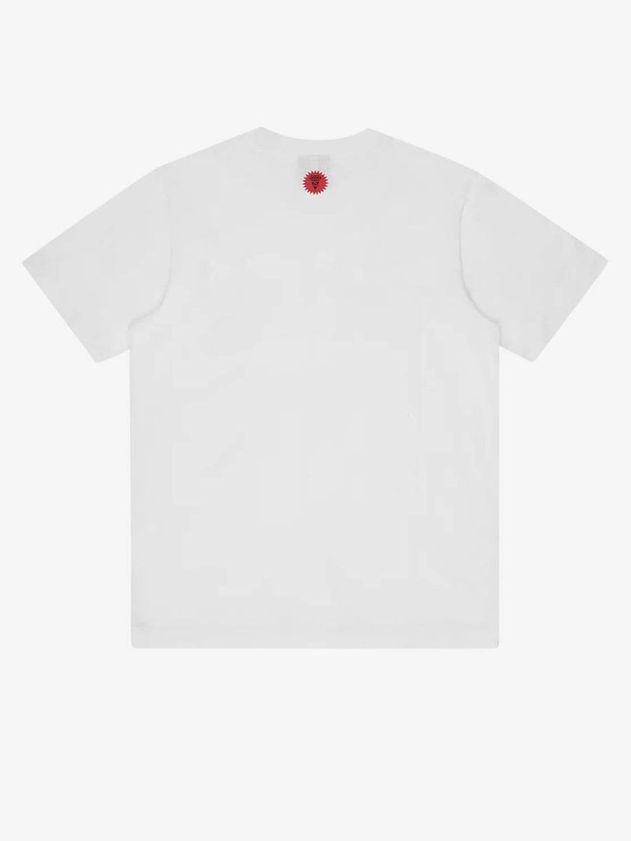 ICECREAM — Футболка Tiger Stripe Running Dog Tee White