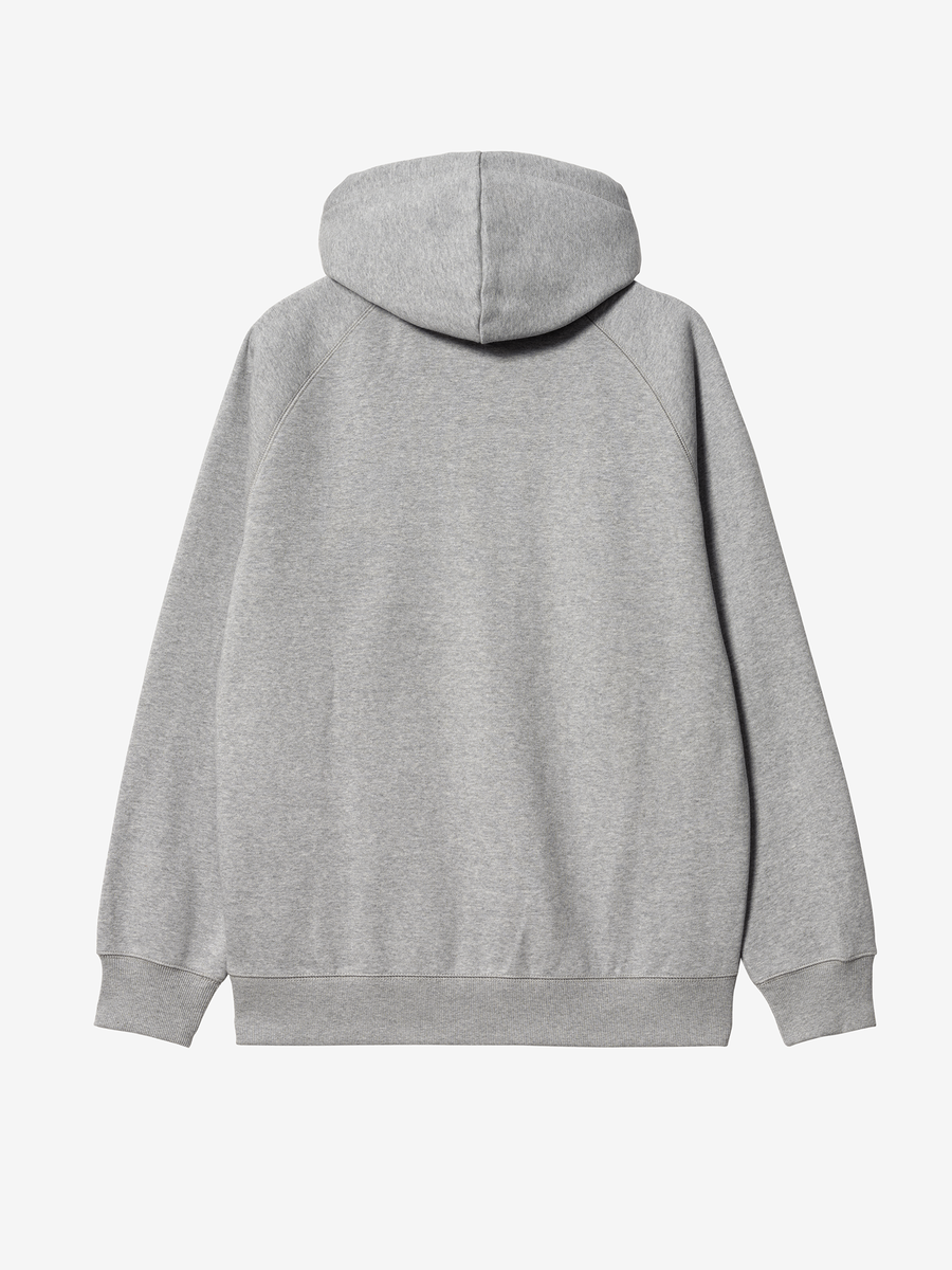 CARHARTT WIP — Худи Zip Chase Grey Heather/Gold