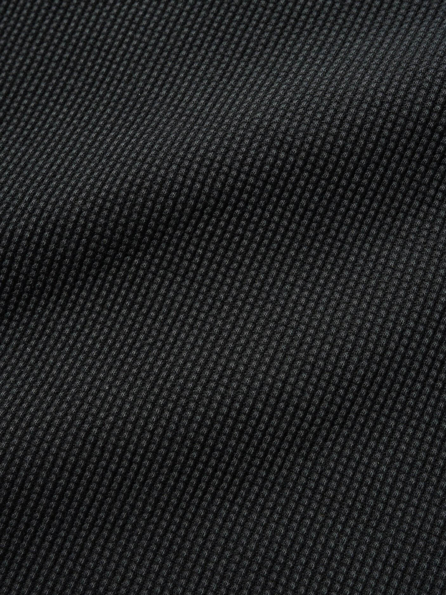 BUTTER GOODS — Лонгслив Waffle L/S Top Washed Black