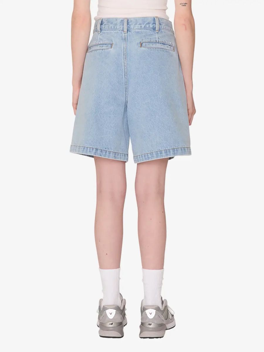 OBEY — Шорты W Eli II Plated Denim Short Cirrus