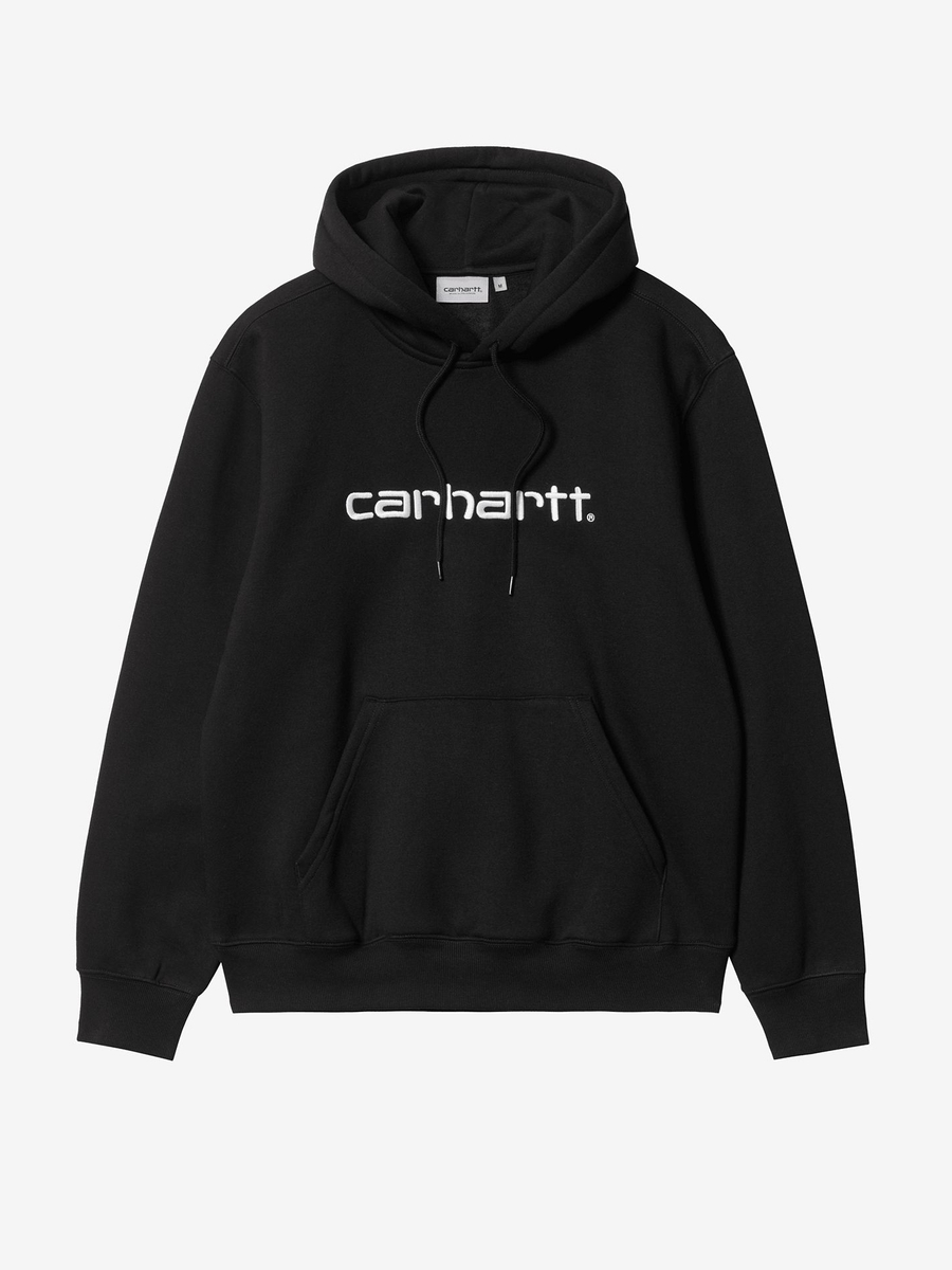 CARHARTT WIP — Худи Hooded Carhartt Black/White