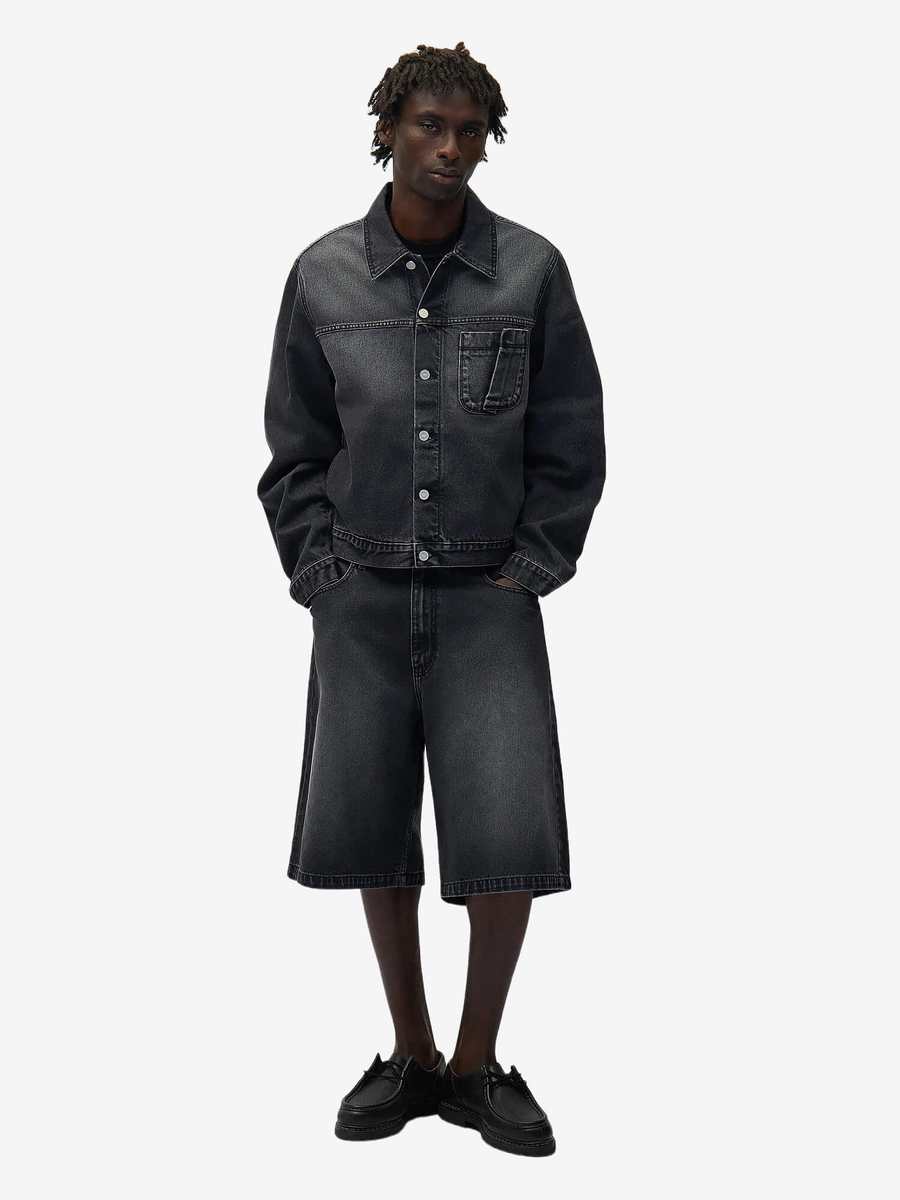 ARTE ANTWERP — Шорты  Round Pocket Denim Short Faded Black