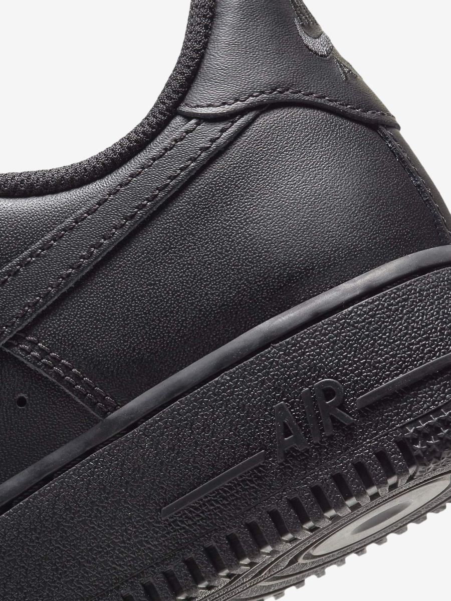 NIKE — Кроссовки Air Force 1 '07 Low Black/Black