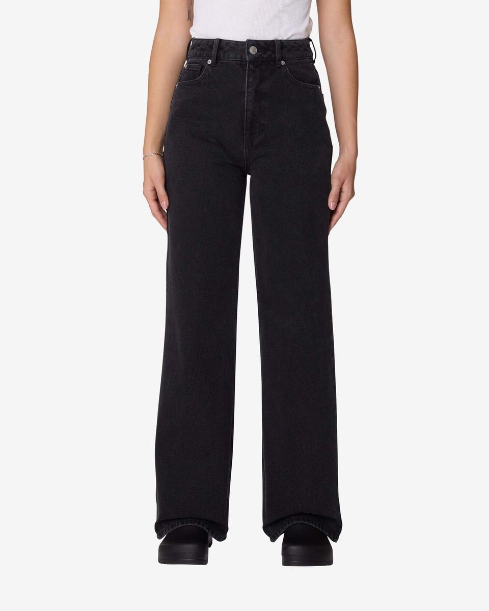 OBEY — Джинсы W Errand II Highwaist Denim Black Ash