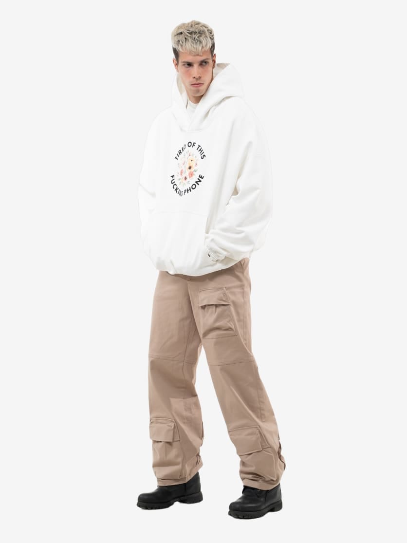 ZNY — Худи Tired ss25 White