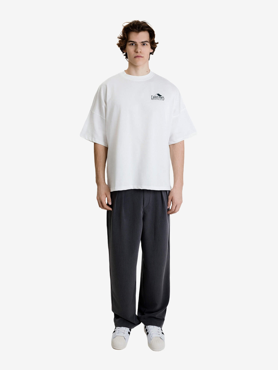 DISSIDENT — Футболка Knowledge Oversized Tee in Milk
