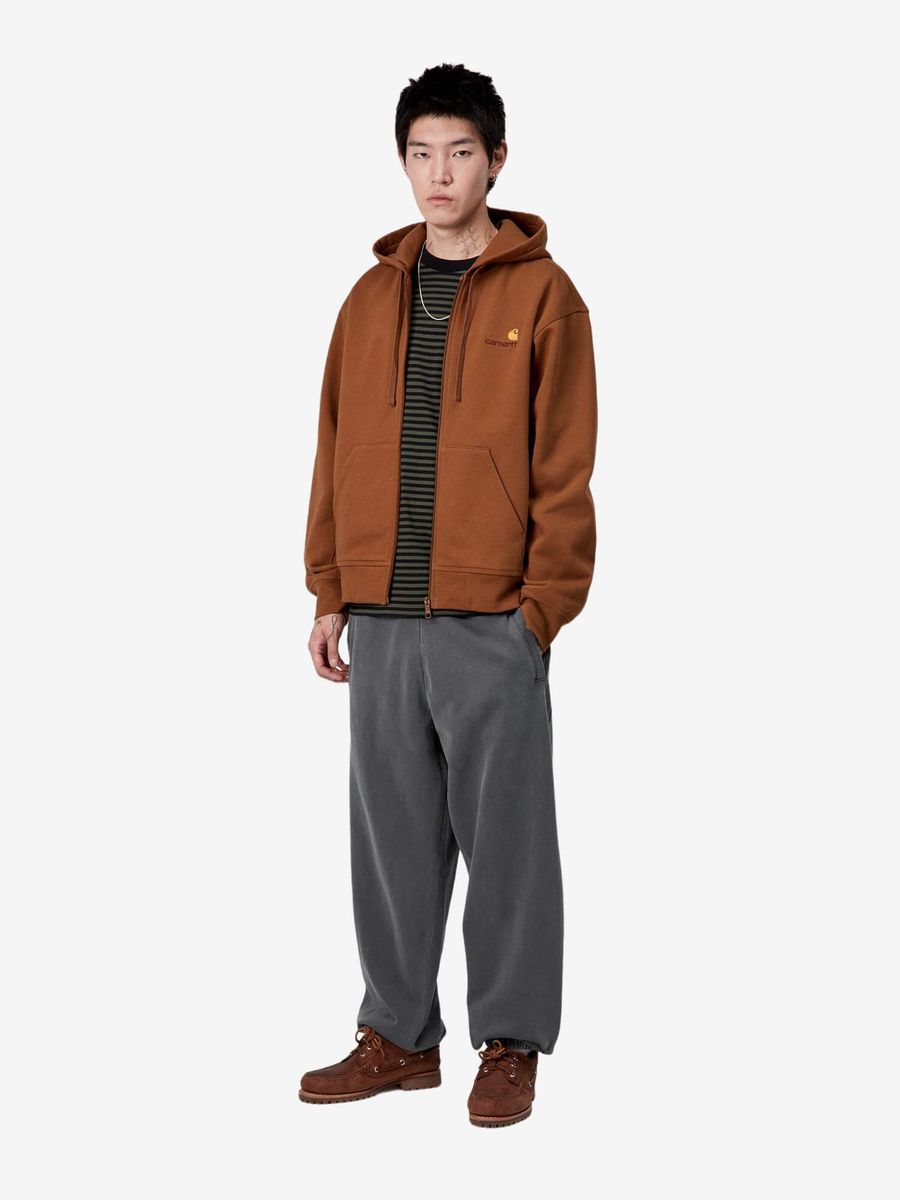 CARHARTT WIP — Штаны Vista Grand Sweat Black (Garment Dyed)