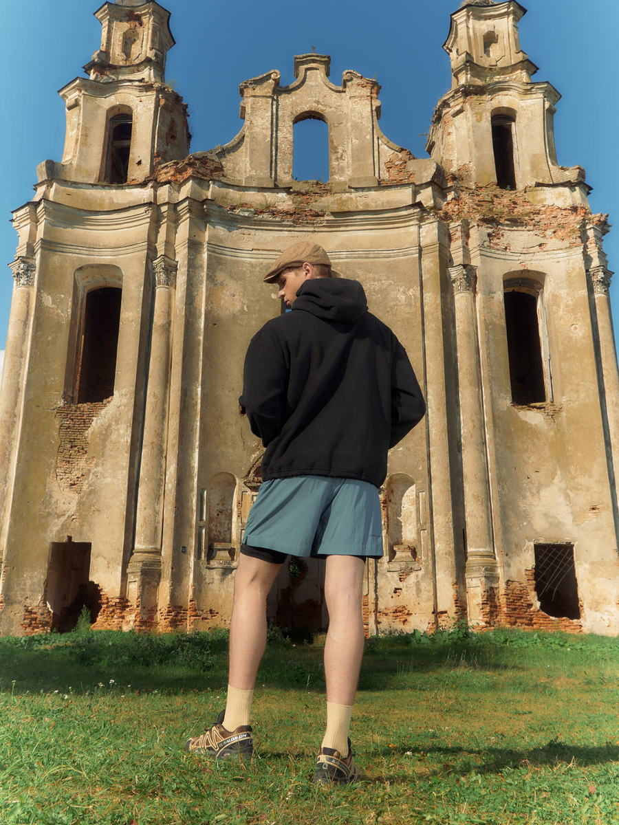CALLED A GARMENT — Худи Classic CG Hoodie Черный