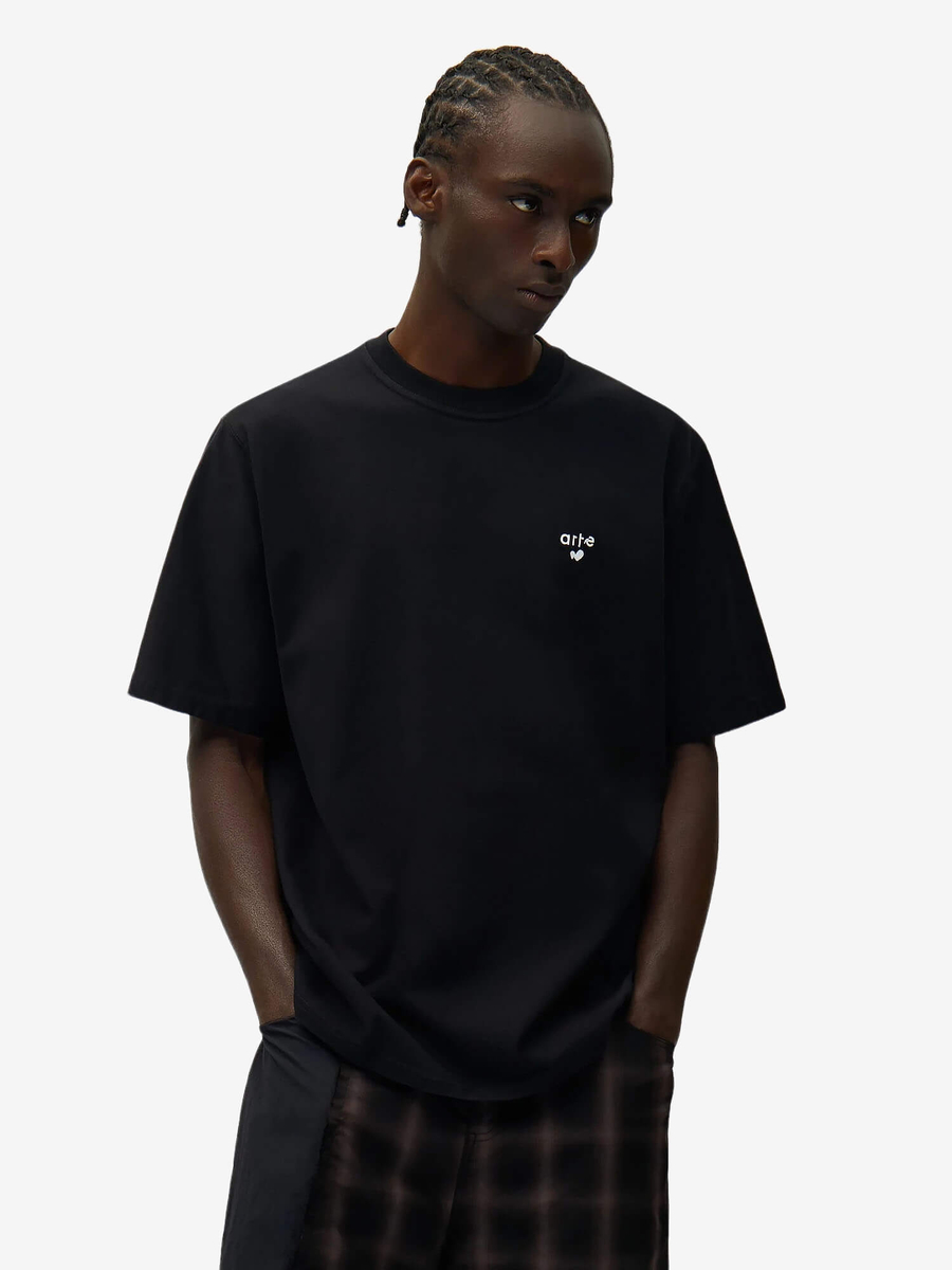 ARTE ANTWERP — Футболка Heart Logo Tee Black