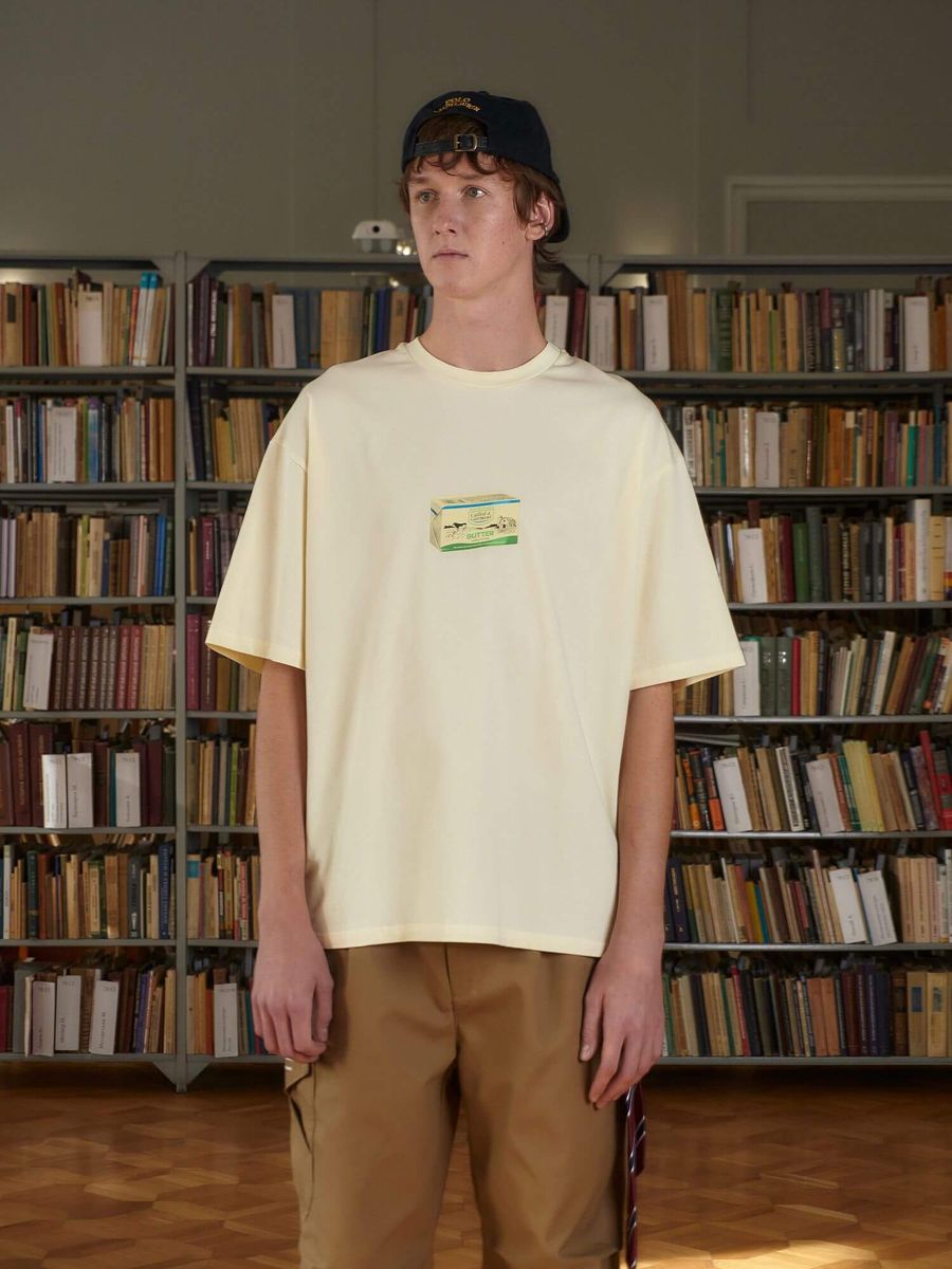 CALLED A GARMENT — Футболка BUTTER Масленый
