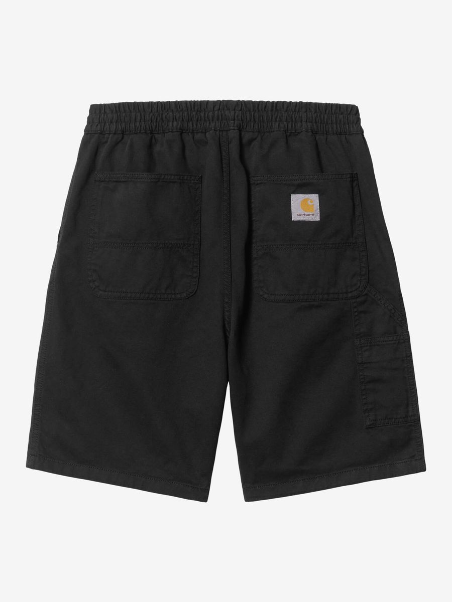CARHARTT WIP — Шорты Flint Black (Garment Dyed)