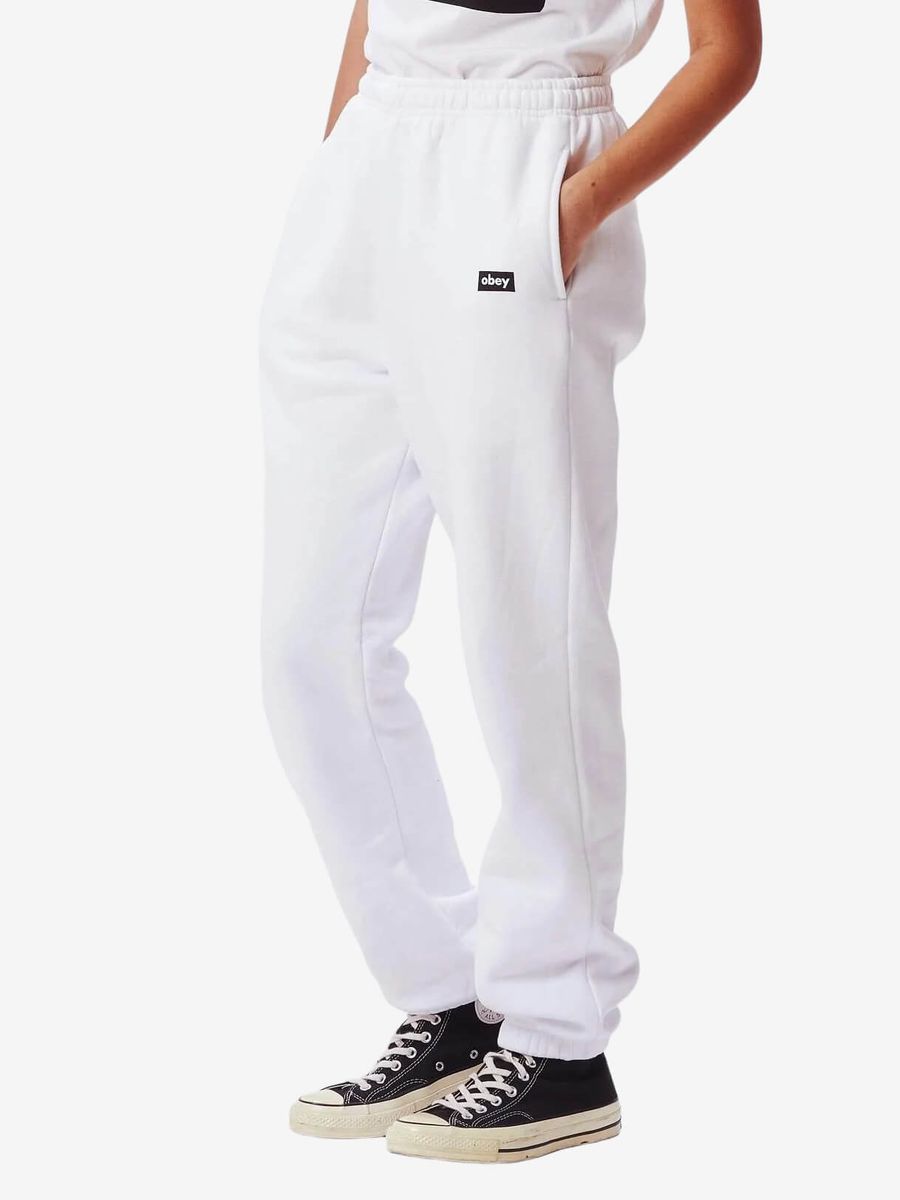 OBEY — Штаны W Tag White