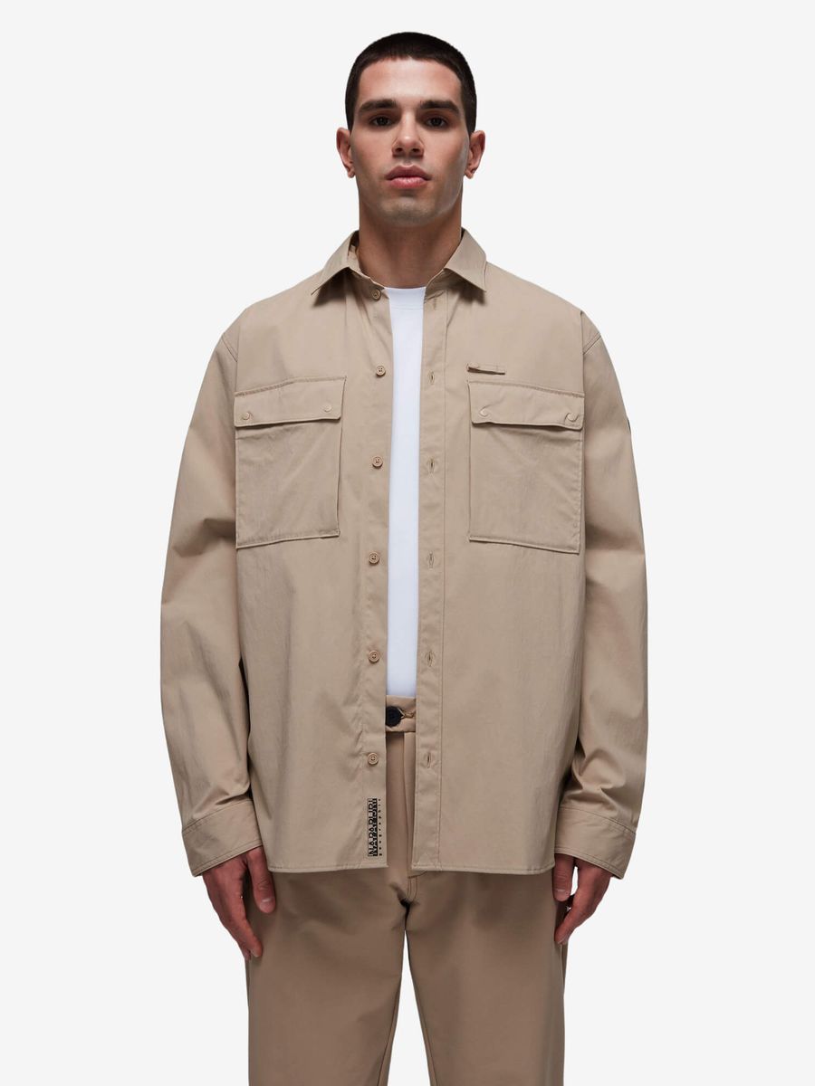 NAPAPIJRI — Рубашка G-Bosson Beige Rocky