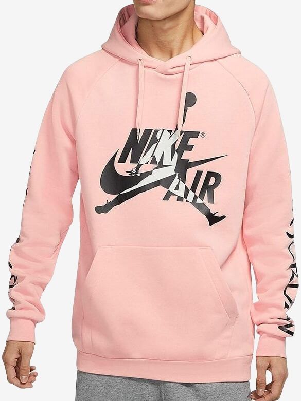 NIKE — Худи Air Jordan Alphabet Logo Pink