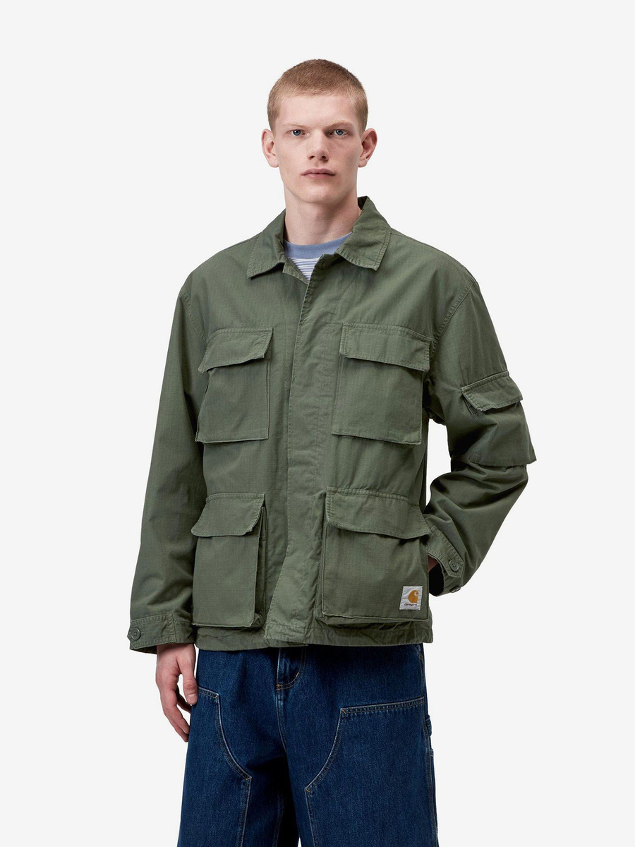 CARHARTT WIP — Куртка Manderson Jacket Leaf (Garment Dyed)