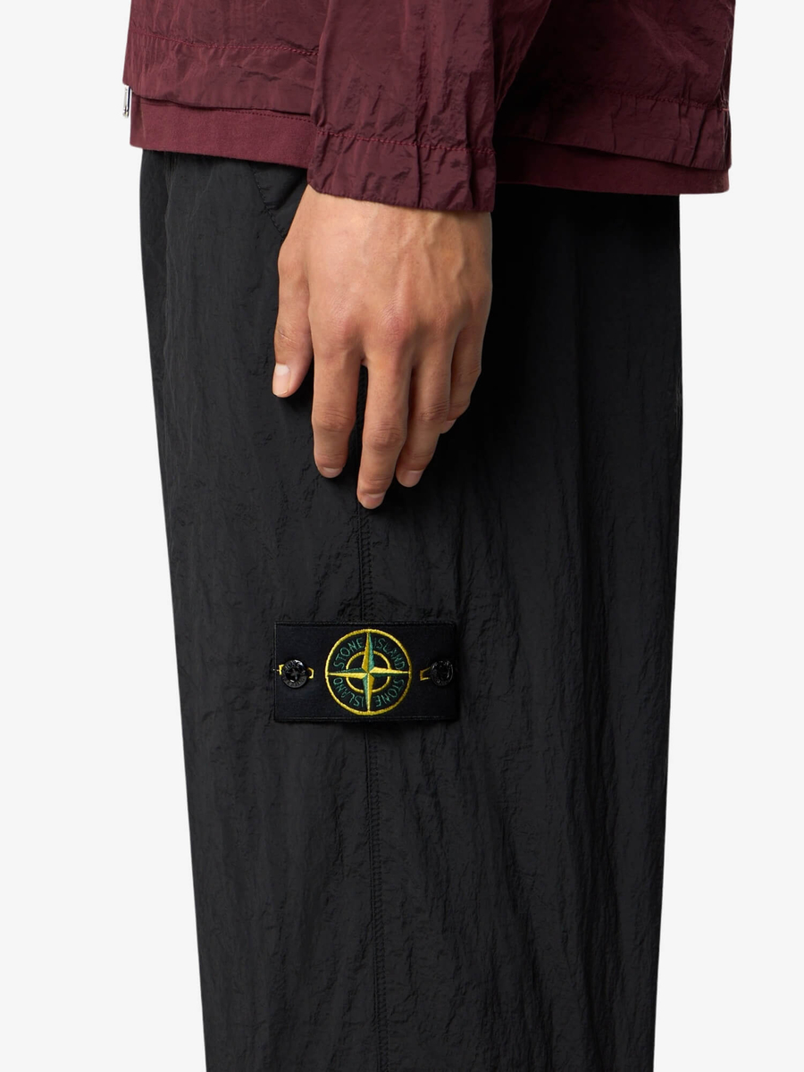 STONE ISLAND — Штаны Patch Jogger Trousers Black