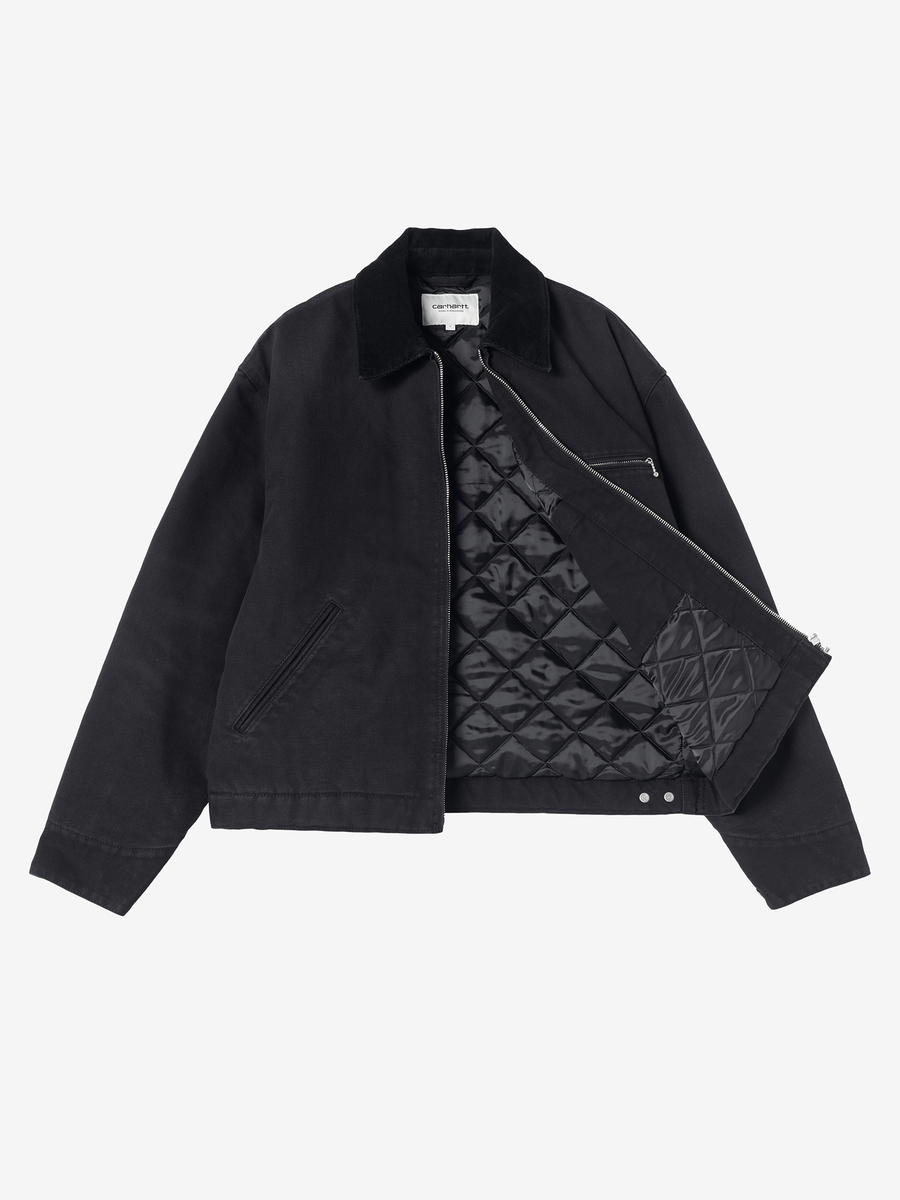 CARHARTT WIP — Куртка W' OG Detroit Black//Black (Stone Canvas)