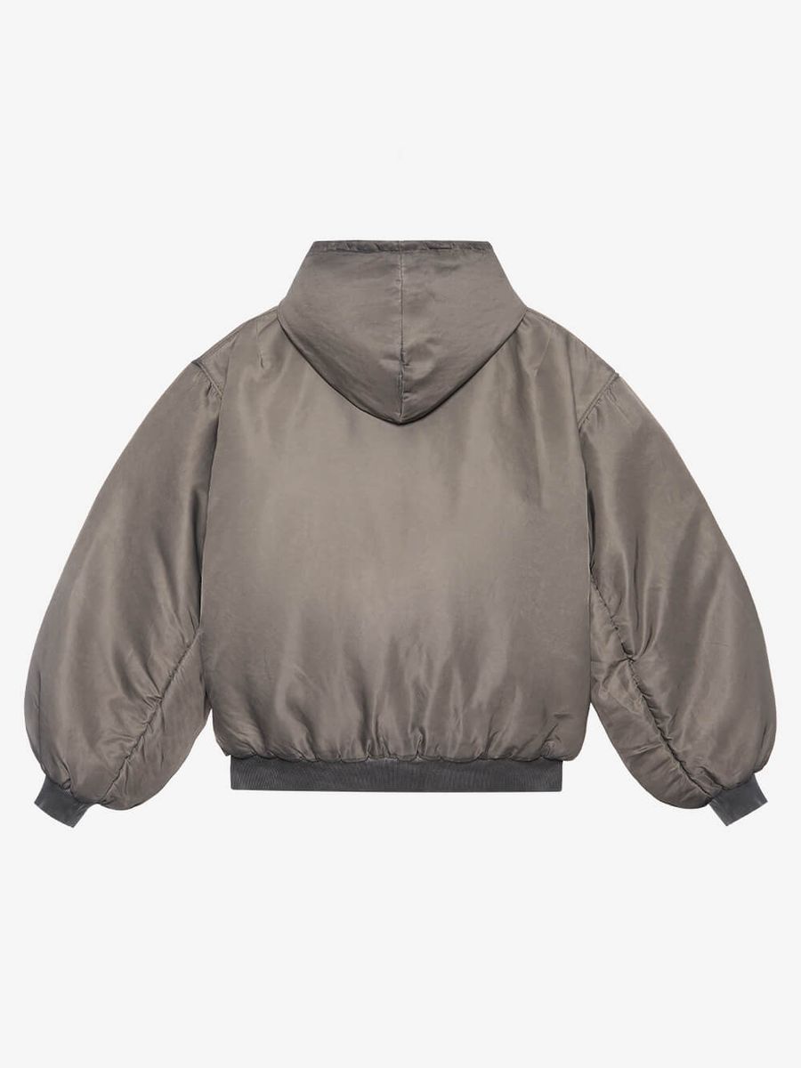 BRÛLER D’AMOUR — Куртка Bomber "Beurré" Graphite Gray