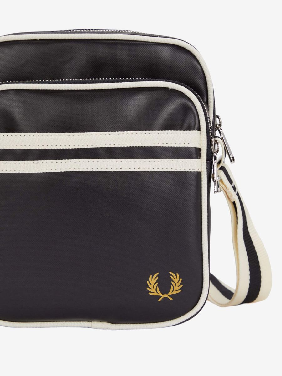 FRED PERRY — Сумка Classic Side Bag Black/Ecru