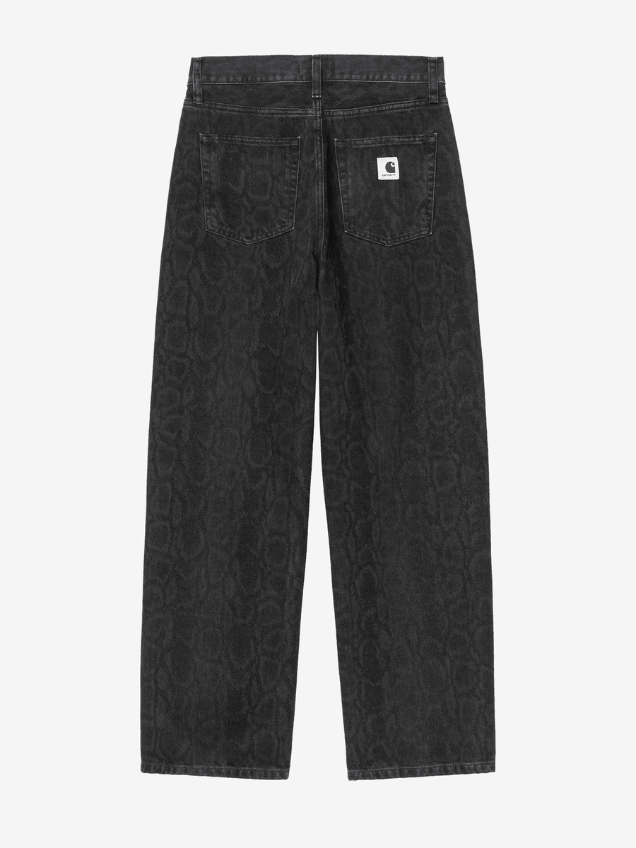 CARHARTT WIP — Джинсы W Snake Arin Pant Snake Camo Black (Heavy Stone Wash)
