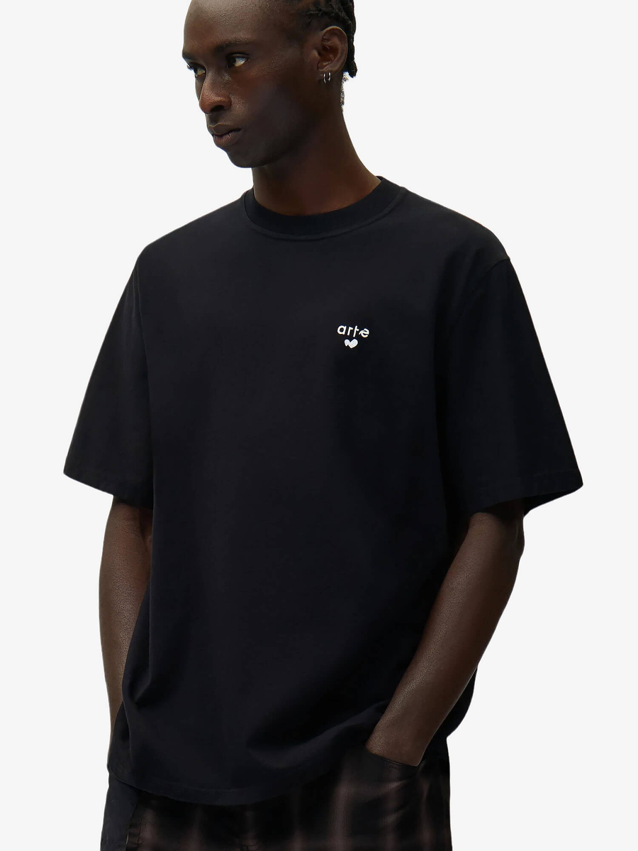 ARTE ANTWERP — Футболка Heart Logo Tee Black